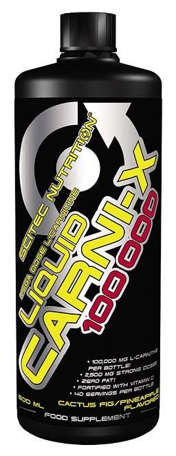 SciTec Liquid Carni-X 100000, Cactus Figs Pineapple - 500 ml.