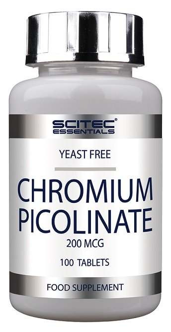 SciTec Chromium Picolinate, 200mcg (EAN 728633102525) - 100 tablets