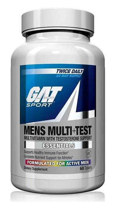 GAT Men's Multi+Test - 60 tablets