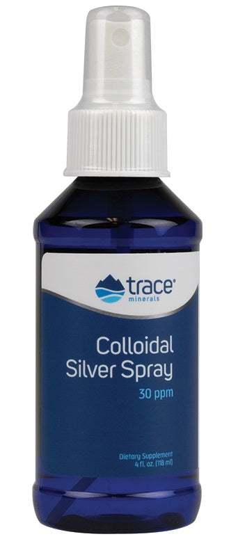 Trace Minerals Colloidal Silver Spray, 30ppm - 118 ml.