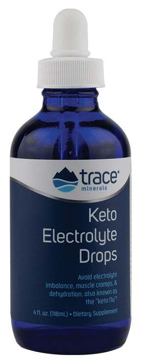 Trace Minerals Keto Electrolyte Drops - 118 ml.