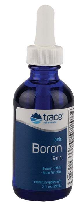 Trace Minerals Ionic Boron, 6mg - 59 ml.