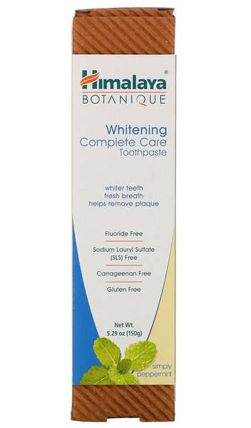 Himalaya Whitening Complete Care Toothpaste, Simply Peppermint - 150 grams