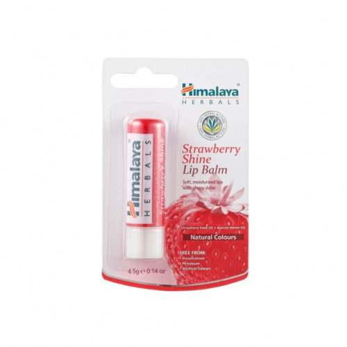 Himalaya Strawberry Shine Lip Balm - 4.5 grams