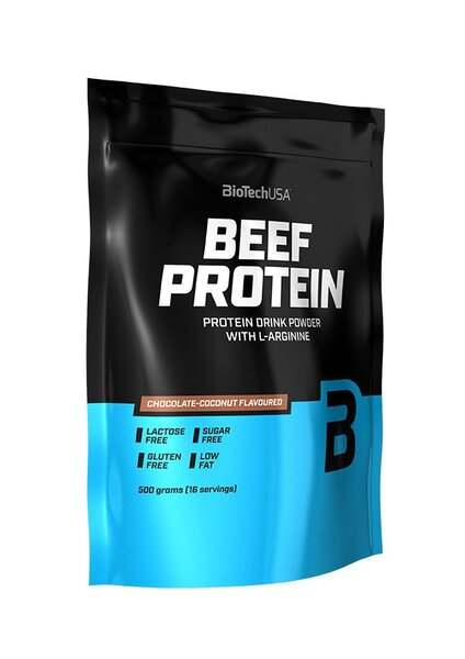 BioTechUSA Beef Protein, Chocolate Coconut - 500 grams