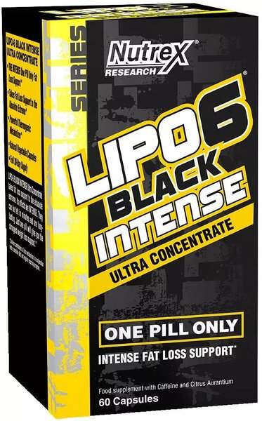 Nutrex Lipo-6 Black Intense Ultra Concentrate - 60 caps