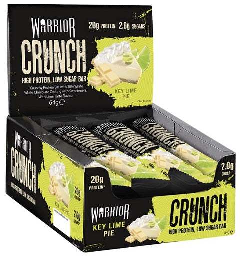 Warrior Crunch Bar, Key Lime Pie - 12 bars