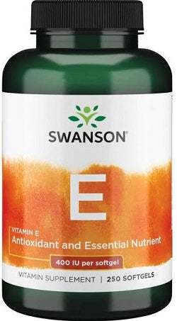 Swanson Vitamin E, 400 IU - 250 softgel