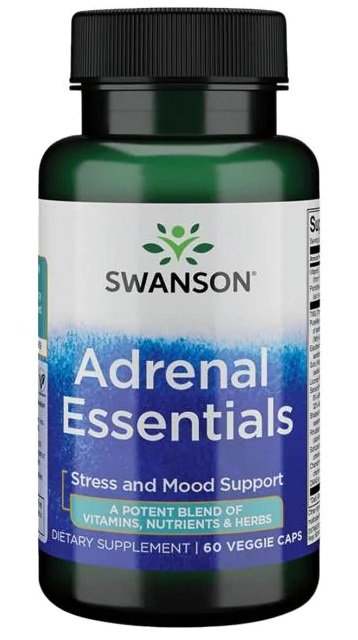 Swanson Adrenal Essentials - 60 vcaps