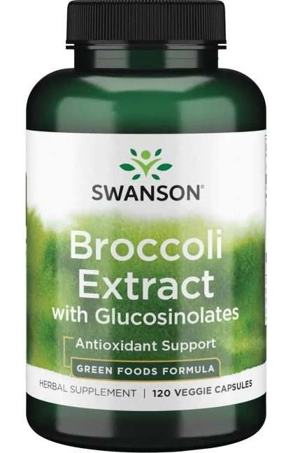 Swanson Broccoli Extract with Glucosinolates - 120 vcaps