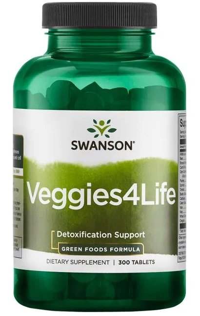 Swanson Veggies4Life - 300 tablets