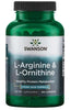 Swanson L-Arginine & L-Ornithine - 100 caps