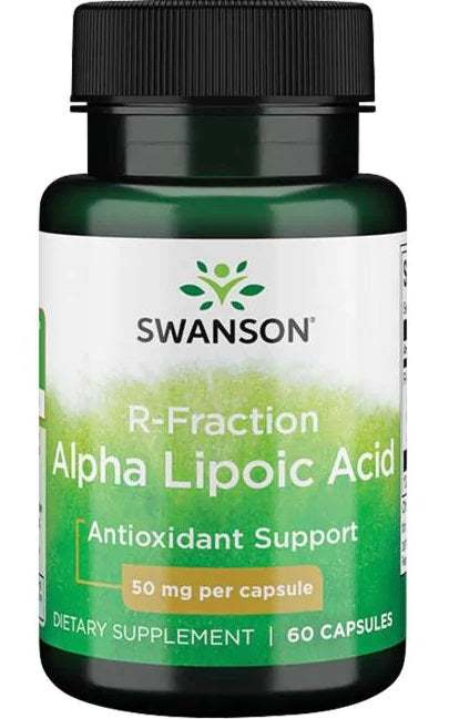 Swanson R-Fraction Alpha Lipoic Acid, 50mg - 60 caps