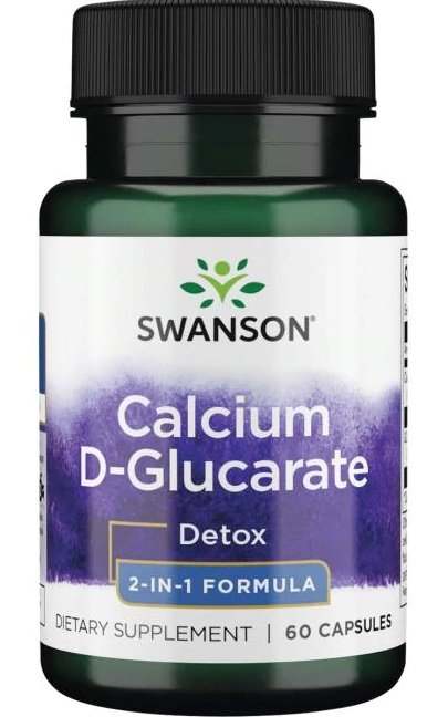 Swanson Calcium D-Glucarate - 60 caps