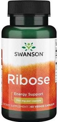 Swanson Ribose, 750mg - 60 vcaps