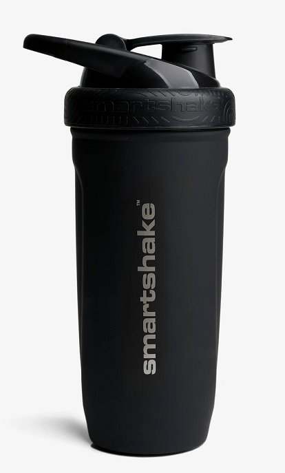 SmartShake Reforce Stainless Steel, Black - 900 ml.