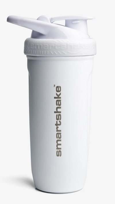 SmartShake Reforce Stainless Steel, White - 900 ml.