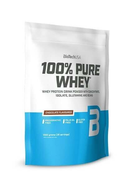 BioTechUSA 100% Pure Whey, Salted Caramel - 1000 grams