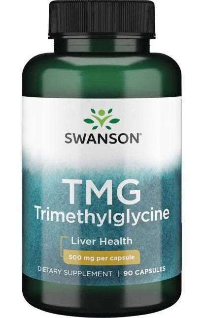 Swanson TMG 500mg 90 capsules bottle