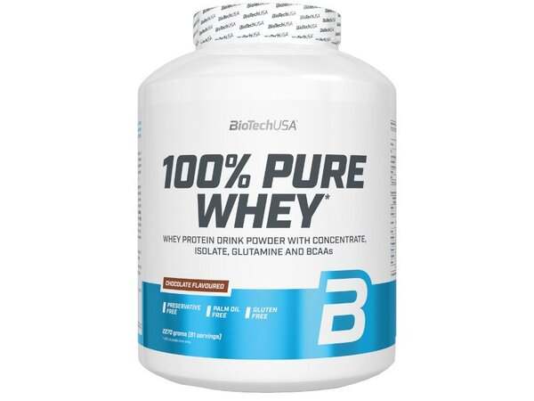 BioTechUSA 100% Pure Whey, Chocolate - 2270 grams