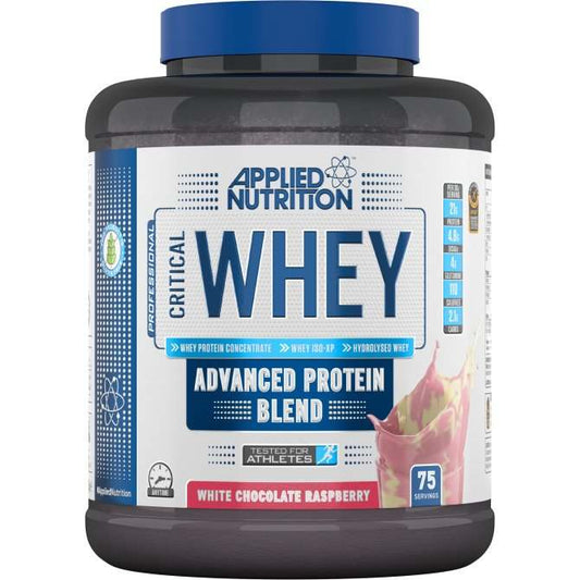 Applied Nutrition Critical Whey, White Chocolate Raspberry (EAN 634158562945) - 2000 grams