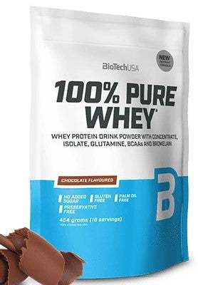 BioTechUSA 100% Pure Whey, Cookies & Cream - 454 grams