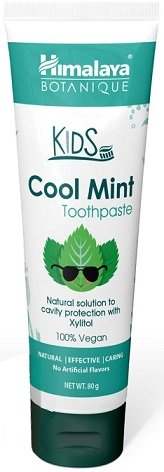 Himalaya Kids Toothpaste, Cool Mint - 80 grams