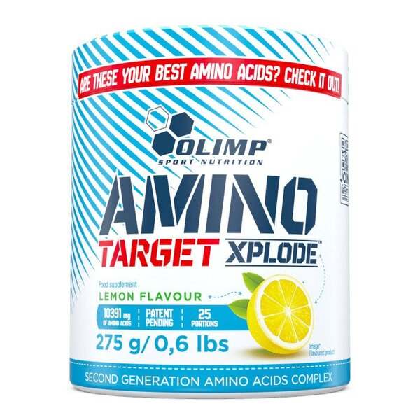 Olimp Nutrition Amino Target Xplode, Lemon - 275 grams