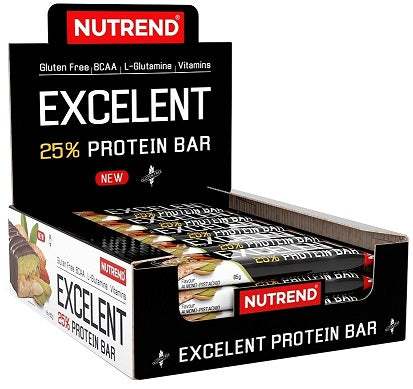 Nutrend Excelent 25% Protein Bar, Vanilla & Pineapple - 18 x 85g