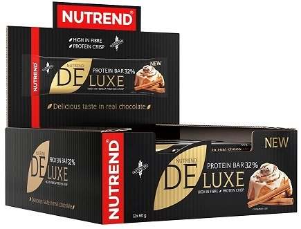 Nutrend Deluxe Protein Bar, Strawberry Cheesecake - 12 x 60g