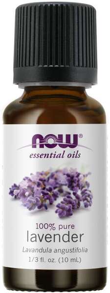 NOW Foods Essential Oil, Lavender Oil 100% Pure - 10 ml.