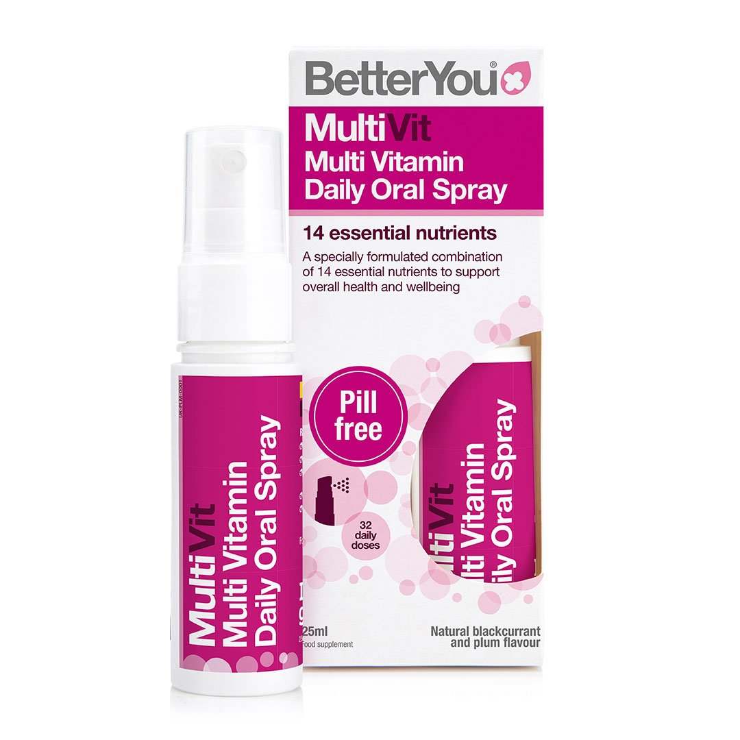 BetterYou MultiVit, Blackcurrant and Plum - 25 ml.