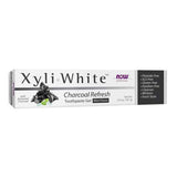 NOW Foods XyliWhite, Charcoal Refresh Toothpaste Gel - 181 grams