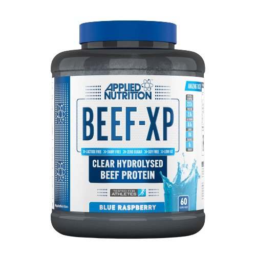 Applied Nutrition Beef-XP, Blue Raspberry (EAN 658556043134) - 1800 grams