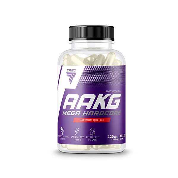 Trec Nutrition AAKG Mega Hardcore, Caps - 120 caps