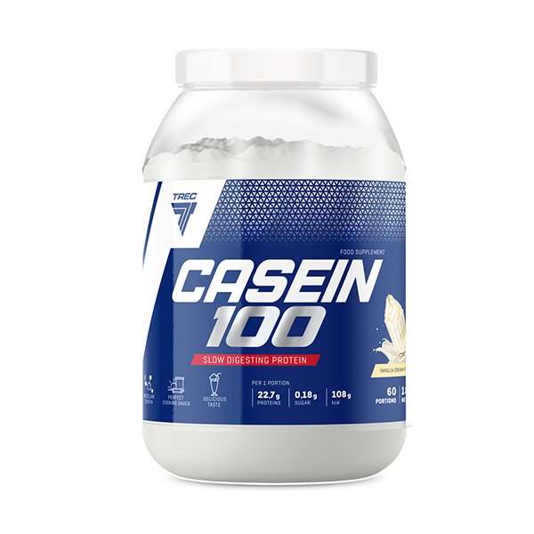 Trec Nutrition Casein 100, Creamy Vanilla - 1800 grams