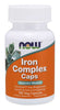 NOW Foods Iron Complex Caps - 100 vcaps