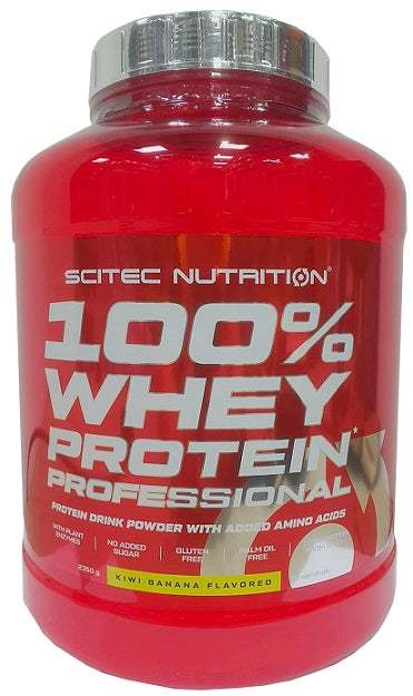 SciTec 100% Whey Protein Professional, Kiwi-Banana - 2350 grams