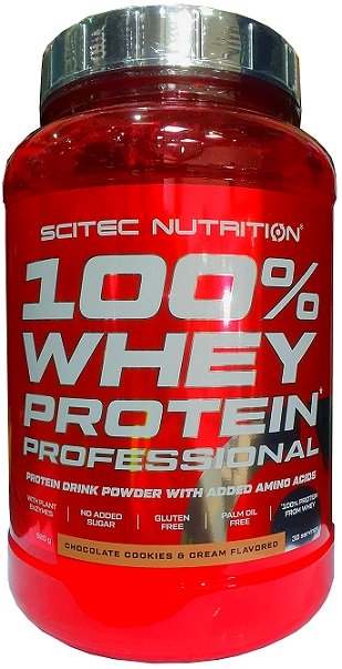 SciTec 100% Whey Protein Professional, Chocolate Cookies & Cream (EAN 5999100021723) - 920 grams