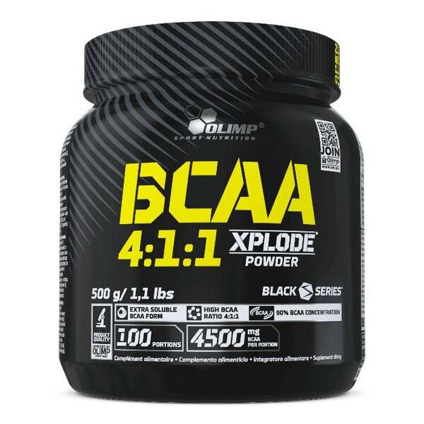 Olimp Nutrition BCAA 4:1:1 Xplode, Fruit Punch - 500 grams