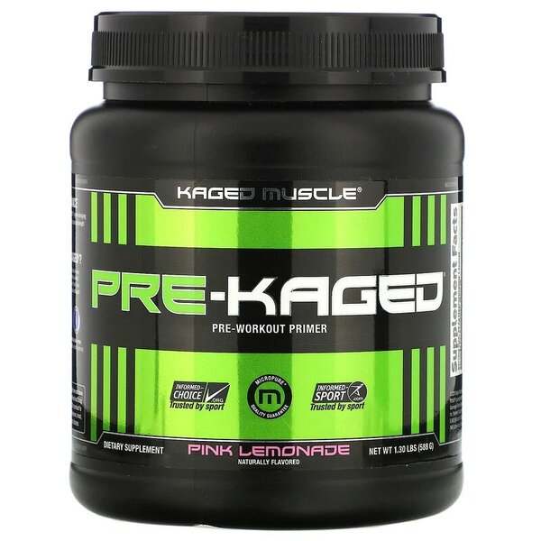 Kaged Muscle Pre-Kaged, Pink Lemonade - 560 grams