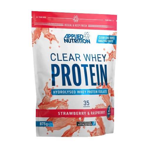 Applied Nutrition Clear Whey Protein, Strawberry & Raspberry - 875 grams