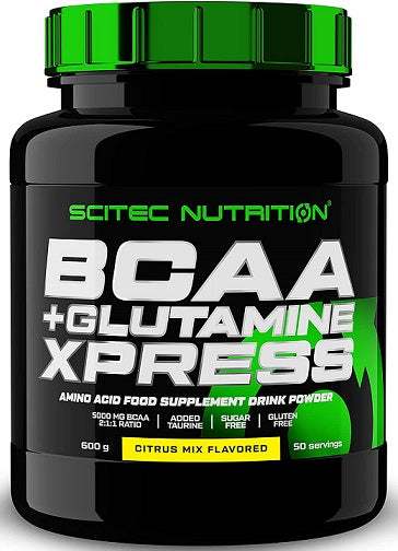 SciTec BCAA + Glutamine XPress, Citrus Mix - 600 grams