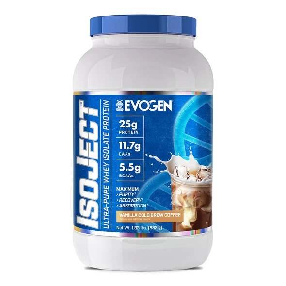 Evogen IsoJect, Vanilla Cold Brew Coffee - 832 grams