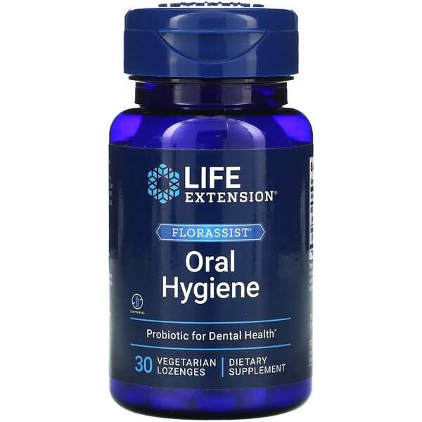 Life Extension Florassist Oral Hygiene - 30 vegetarian lozenges