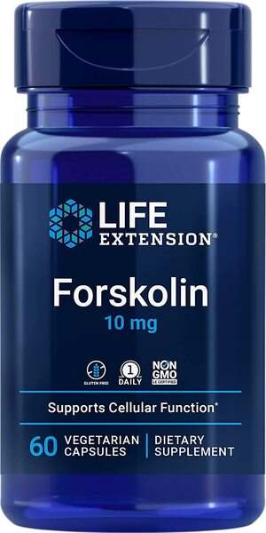 Life Extension Forskolin, 10mg - 60 vcaps