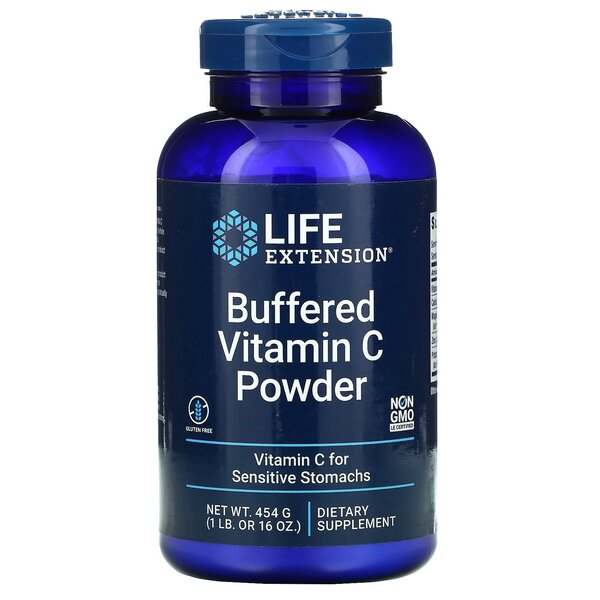 Life Extension Buffered Vitamin C Powder - 454 grams