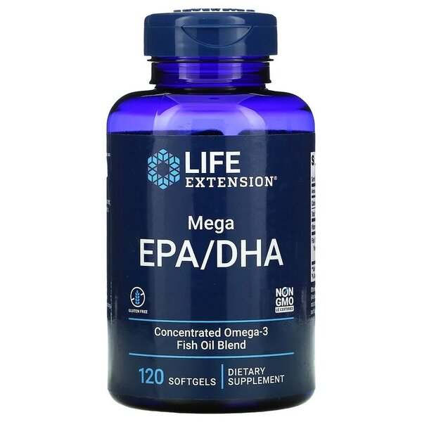 Life Extension Mega EPA/DHA - 120 softgels