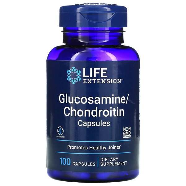 Life Extension Glucosamine/Chondroitin Capsules - 100 caps