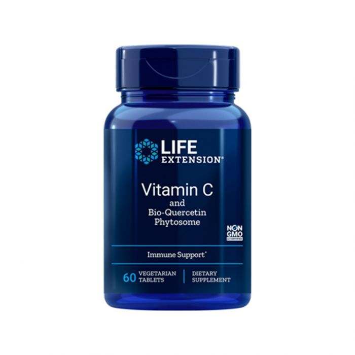 Life Extension Vitamin C and Bio-Quercetin Phytosome - 60 vegetarian tabs